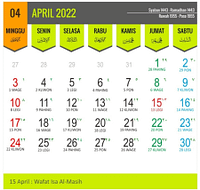 Tanggal Libur Dan Hari Besar Penting Di Bulan April 2022