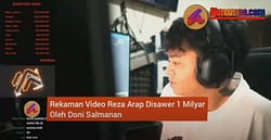 Video Reza Arap Disawer Doni Salmanan, Kini Diperiksa Bareskrim