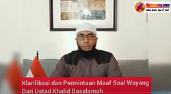 Khalid Basalamah Klarifikasi dan Minta Maaf Soal Wayang, Begini Kronologinya