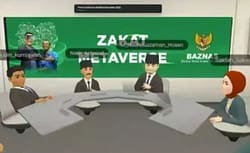 Bayar Zakat Lewat Metaverse, BAZNAS Kekinian