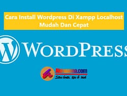 Cara Install WordPress Di Xampp Localhost Mudah Dan Cepat