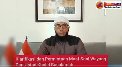 Khalid Basalamah Klarifikasi dan Minta Maaf Soal Wayang, Begini Kronologinya