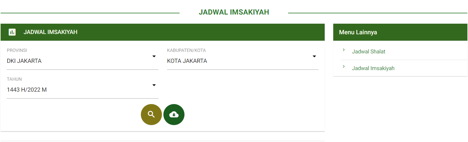 Download Jadwal Imsakiyah Dan Buka Puasa Di Seluruh Wilayah Indonesia 